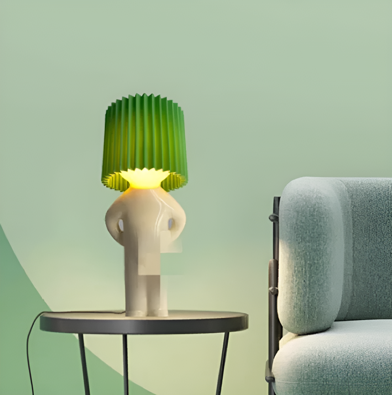 Kreative LED Tischlampe Shy Boy-Aster Selection