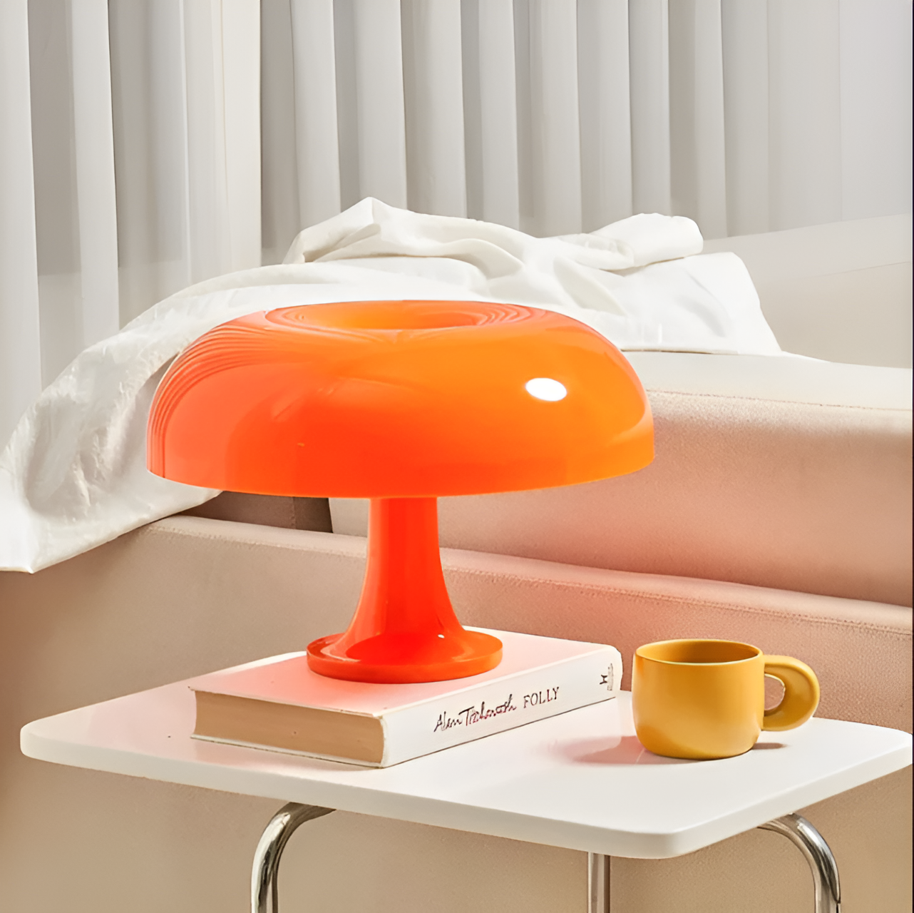 Lampe de table champignon LED sans fil