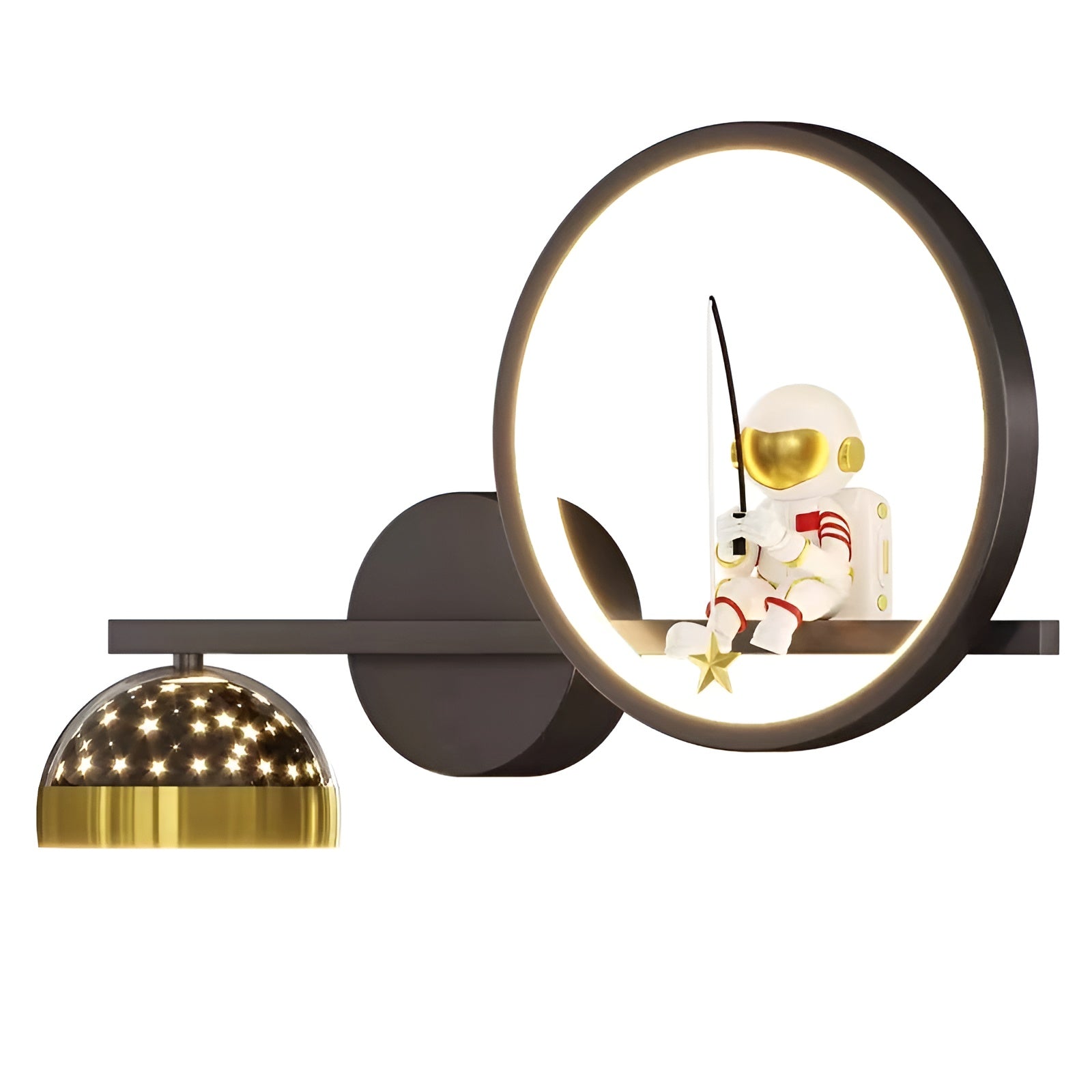 LED wandlamp sterrenhemel astronaut