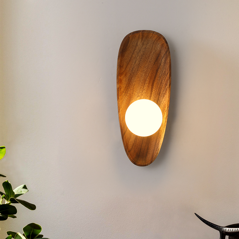 BoisLumi Natuurlijke Wandlamp