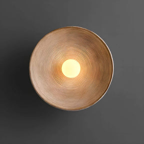 Bamboe Zen light wandlamp in een minimalistisch design