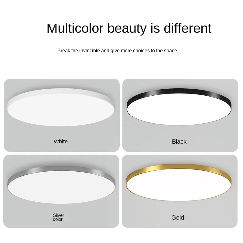 Modern LED-Deckenleuchte