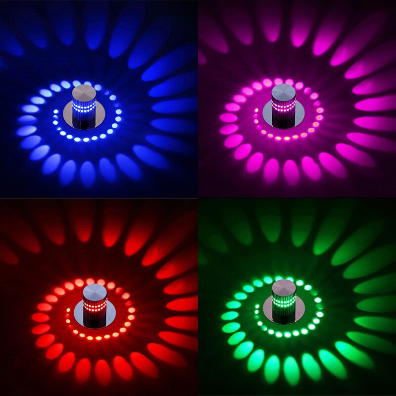 Veelkleurige LED-plafondlamp