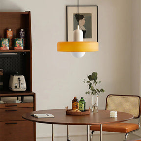 Transparent pendant lamp in Scandinavian style
