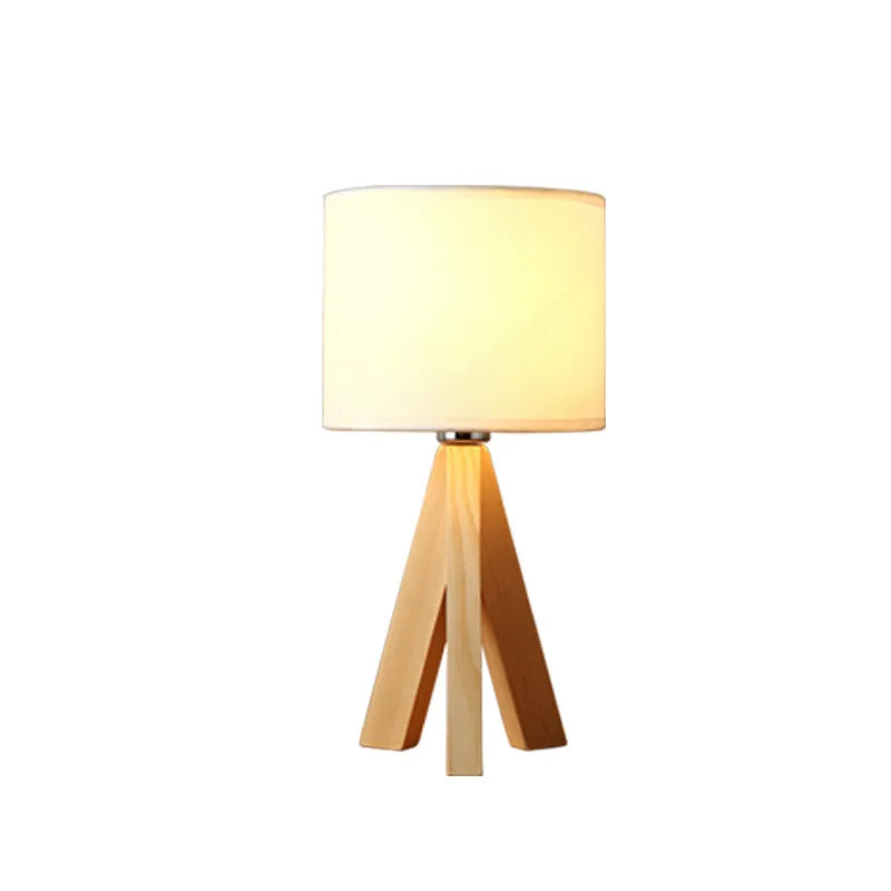 WoodEssence – Lampe de table moderne en bois