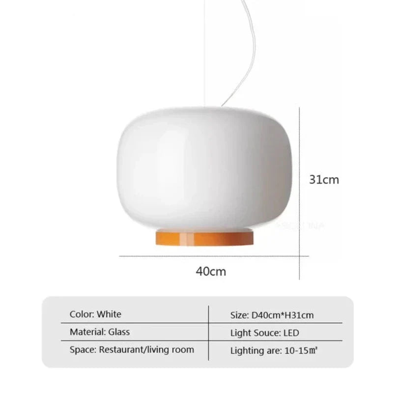 Luxe glazen hanglamp