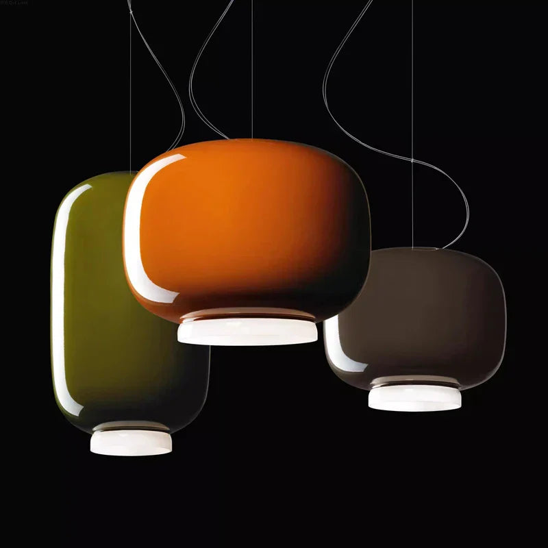 Luxe glazen hanglamp