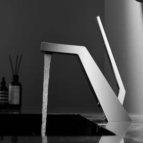 Bathroom faucet single lever mixer tap