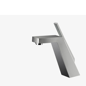Bathroom faucet with single lever mixer tap