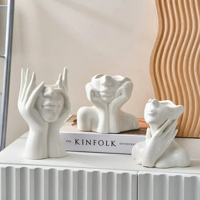 Modern decorative ceramic vase – simple &amp; artistic
