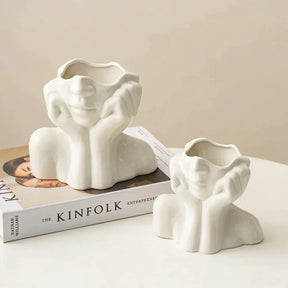 Modern decorative ceramic vase – simple &amp; artistic