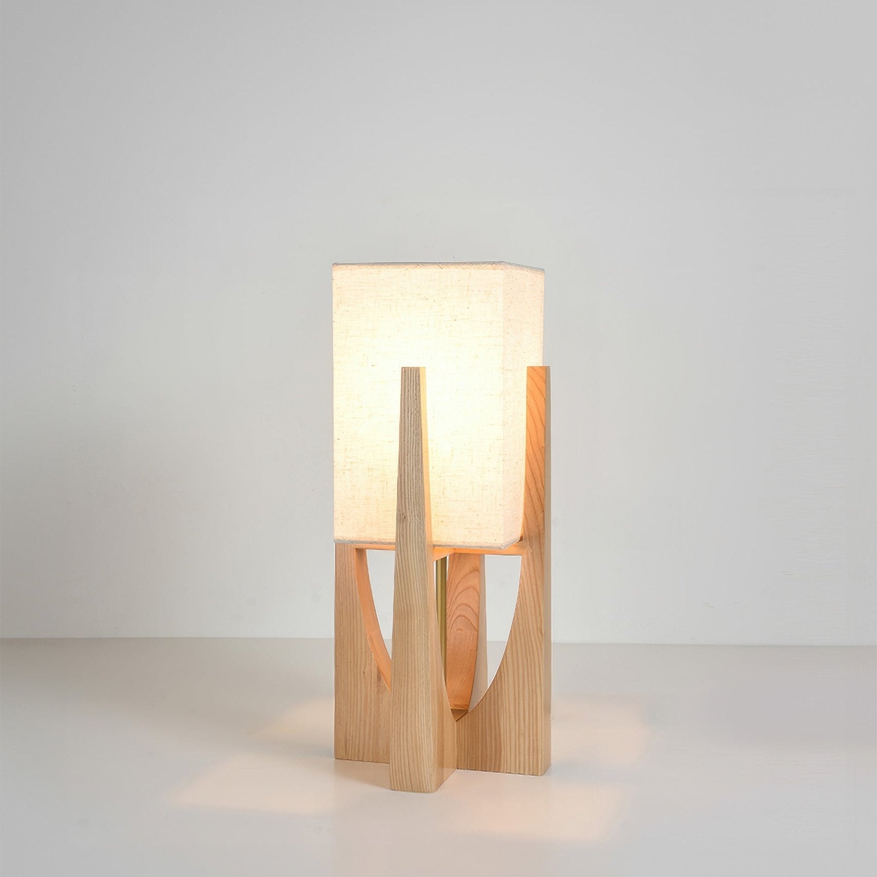 Japanische Design Stehlampe Holz