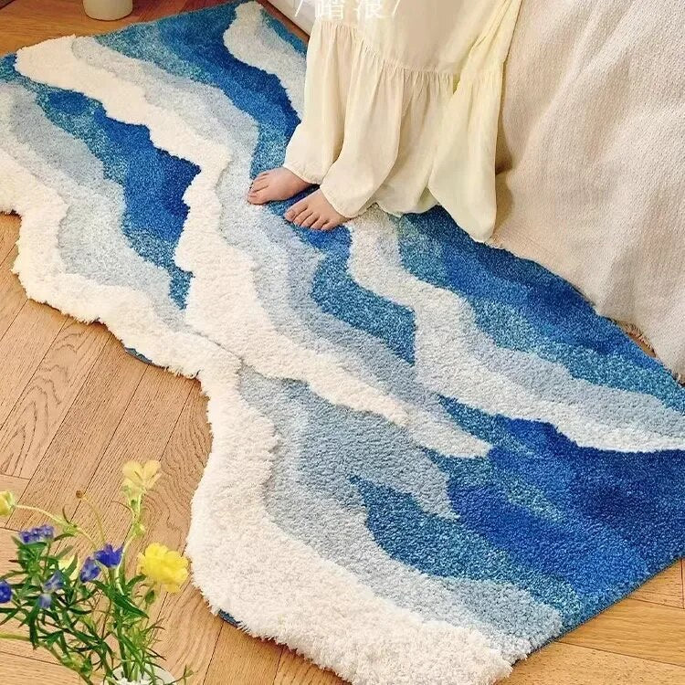 Tapis de vagues océaniques 