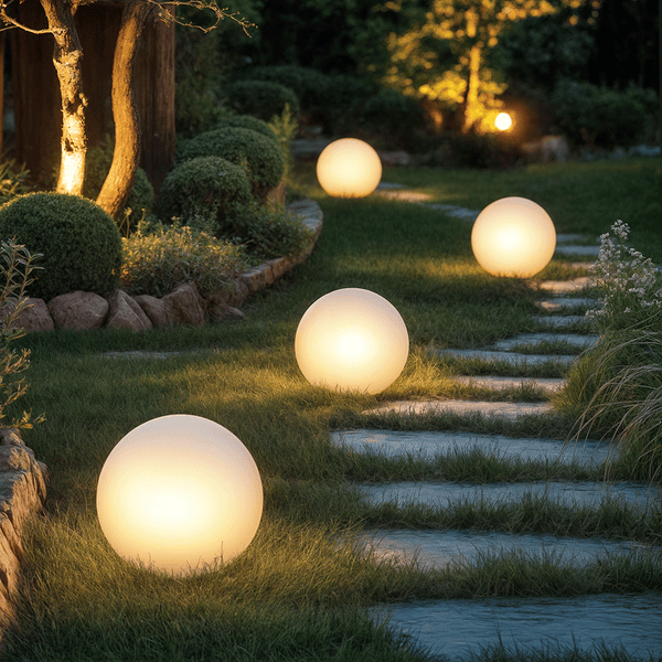 LED Gartenleuchte Kugel – Außenbeleuchtung | Aster Selection