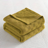 Elegant cotton blanket