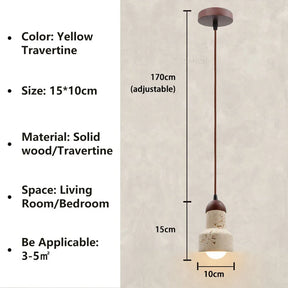 Suspension moderne Wabi-Sabi