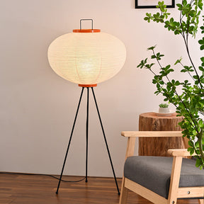 Lampe traditionnelle en papier de riz