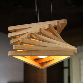 Nordic Holz Designlampe