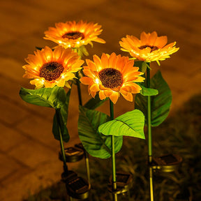 Leuchtende Sonnenblumen Deko