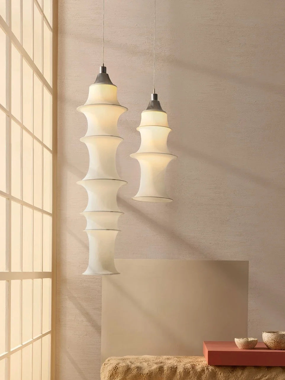 Loft Stil Stofflampe