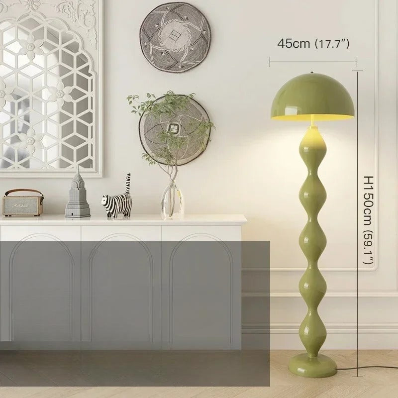 Moderne Pilz-Stehlampe