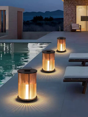 Moderne LED-Gartenleuchte