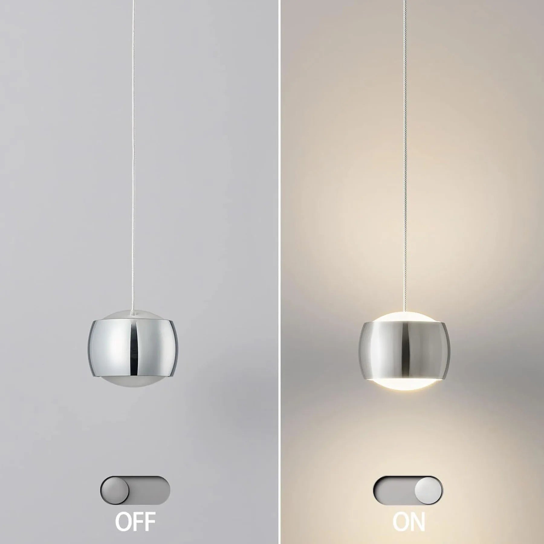LED Pendelleuchten 2er-Set