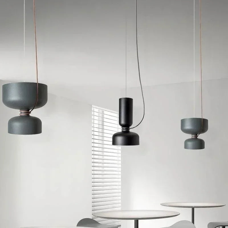 Designer Eisen Pendelleuchte
