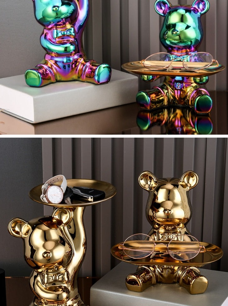 Multifunktionales Bärenregal mit Sparschwein-Aster Selection