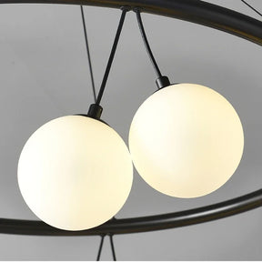 Glas Kugel Pendelleuchte