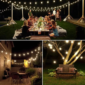 Solar Kristallkugel Lichterkette für Weihnachten & Gartenparty
