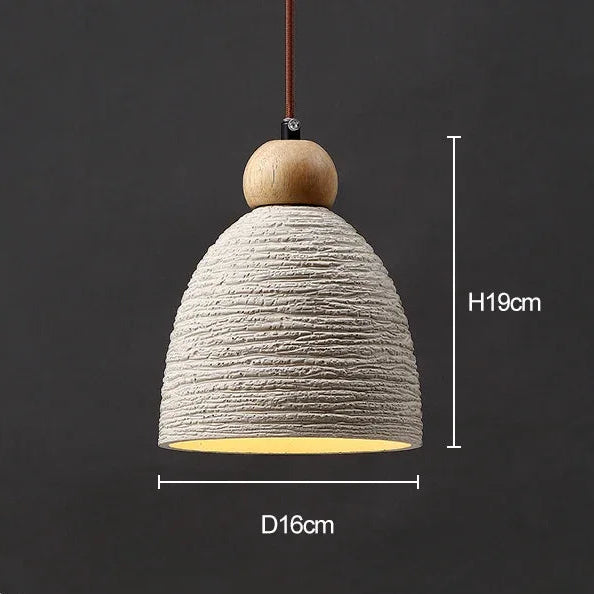 Beton LED Pendelleuchte