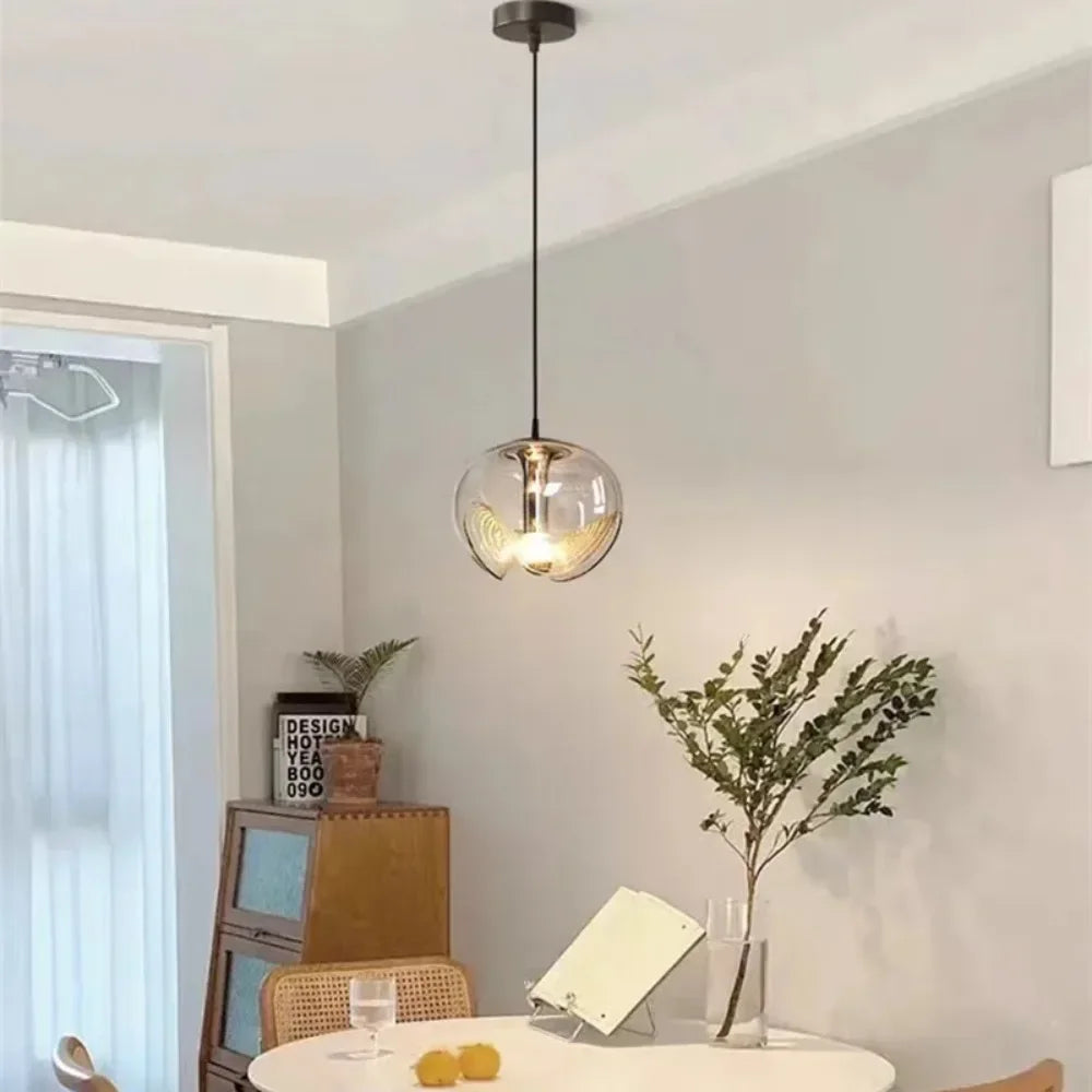 Nordic Style Glaslampe