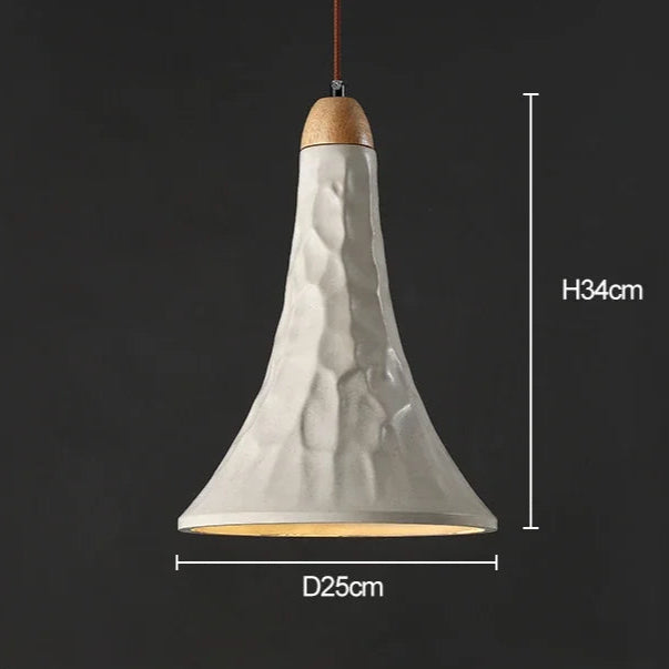Beton LED Pendelleuchte