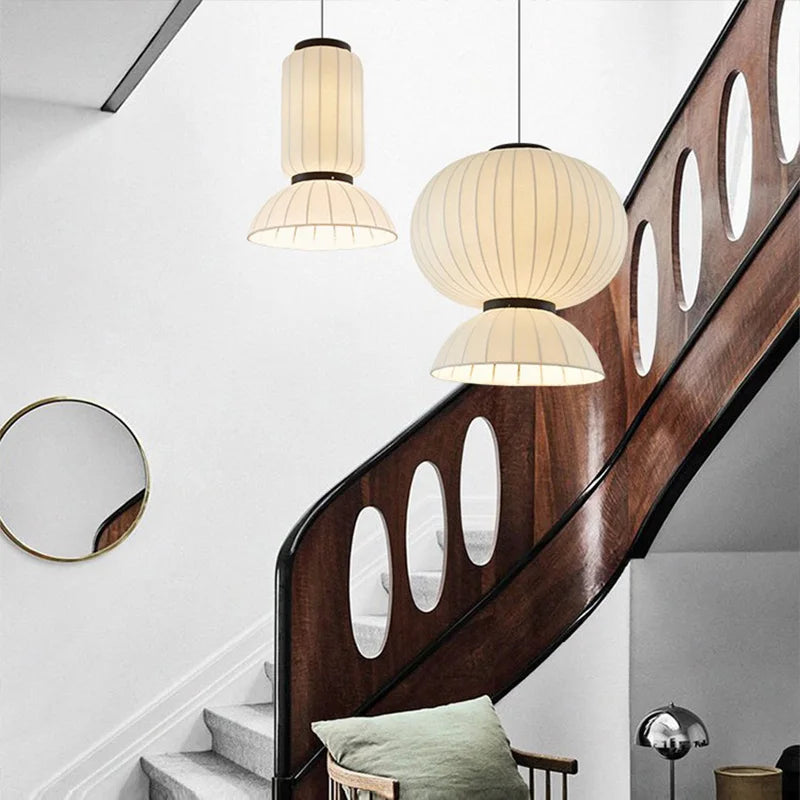 Wabi Sabi Seidenlampe