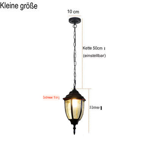 Vintage Außenleuchte im Kronleuchter-Stil