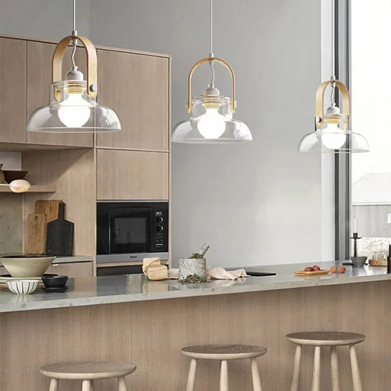 Moderne Glas Deckenleuchte