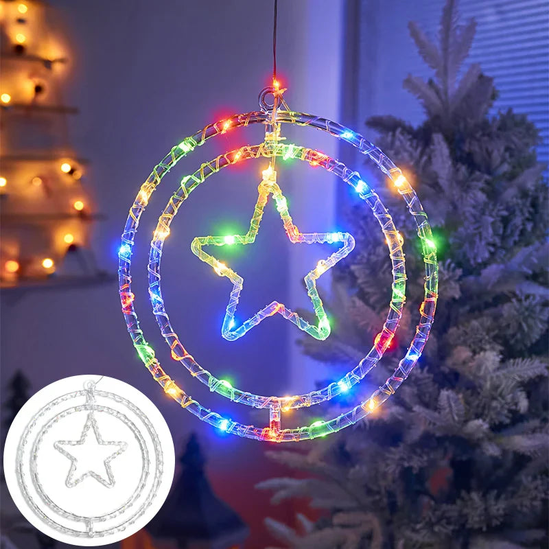 Lampes de Noël pratiques avec minuterie automatique