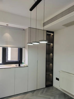 Elegante Aluminium Pendellampe