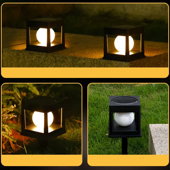 Solar-LED-Pfostenleuchte