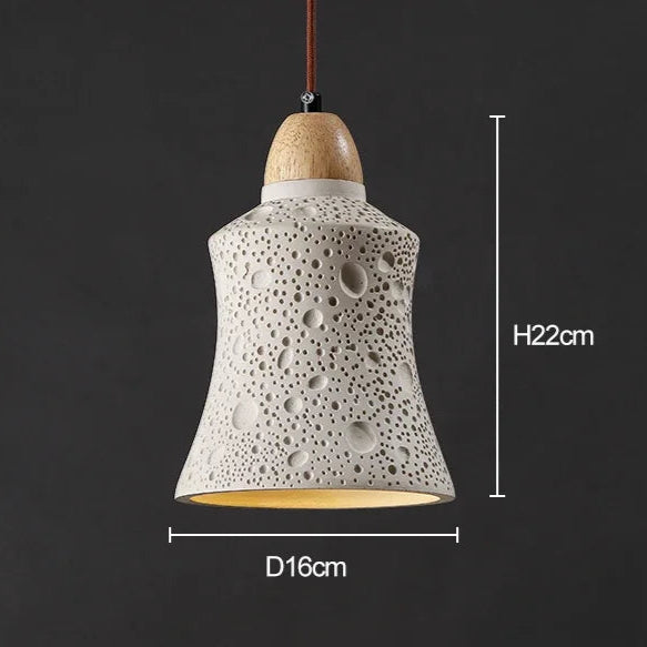 Beton LED Pendelleuchte
