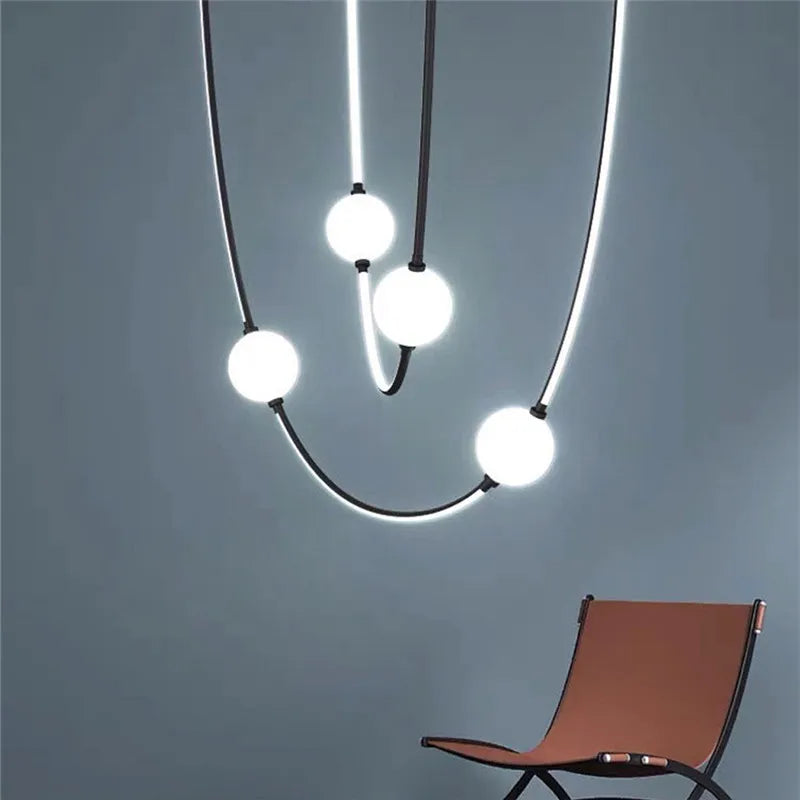 Nordic Glasball Kronleuchter