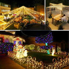 Festive outdoor Christmas lights for your garden