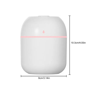 Portable mini humidifier with USB &amp; fragrance function – For on the go &amp; at home