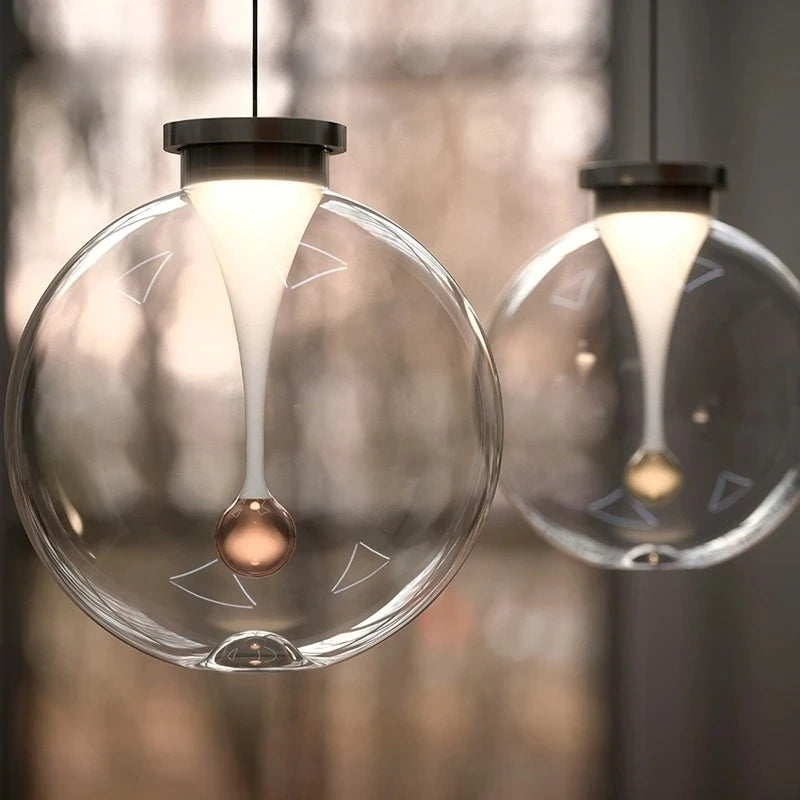 Nordic Glas Pendelleuchte