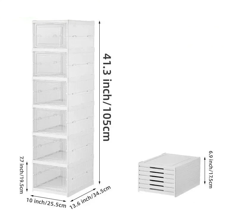 Stapelbare Schuhaufbewahrungsbox