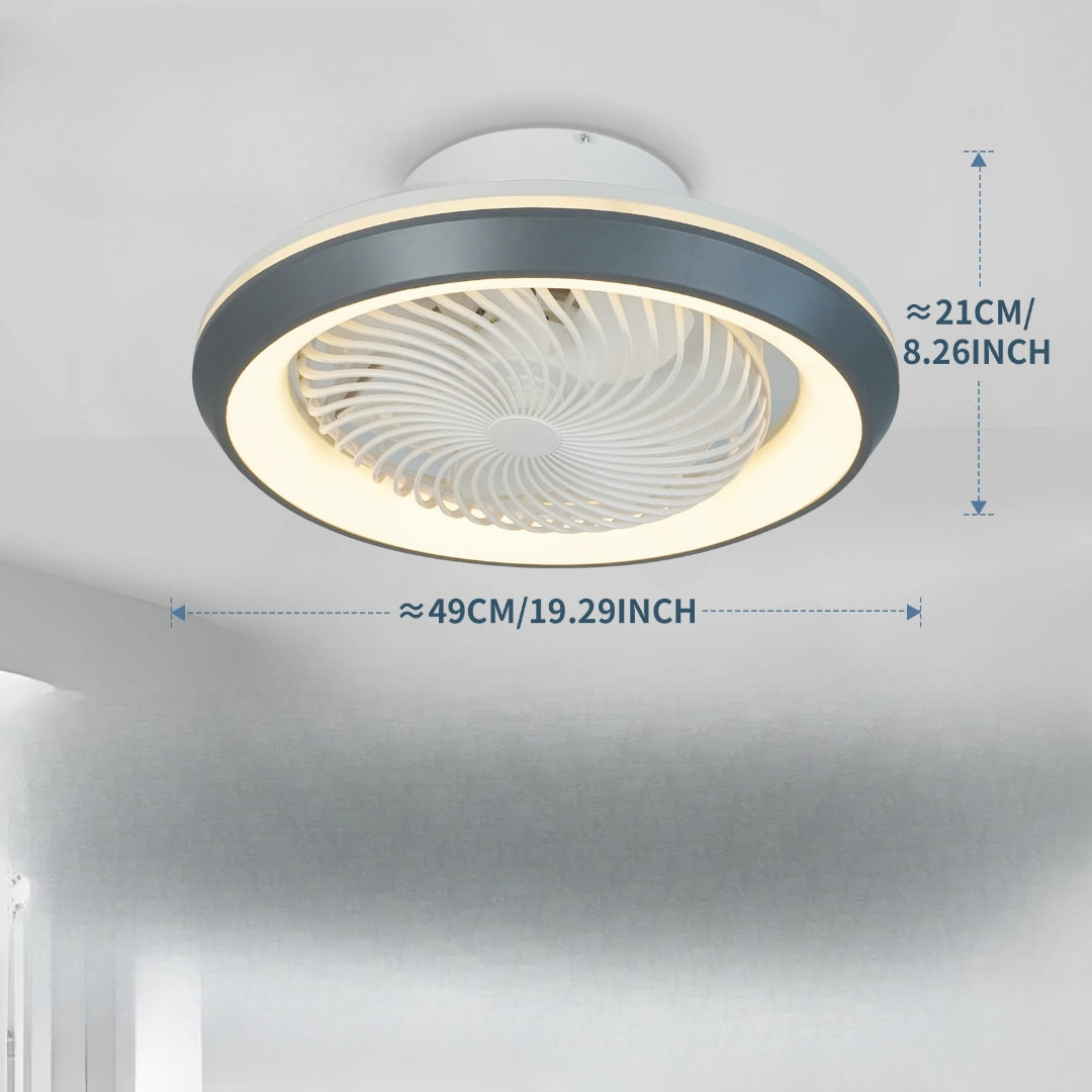 360° drehbarer Deckenventilator