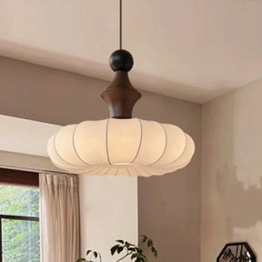 Massivholz LED Pendellampe