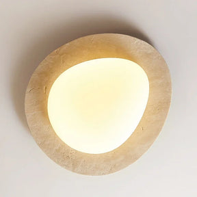 Deckenlampe mit geometrischem Muster