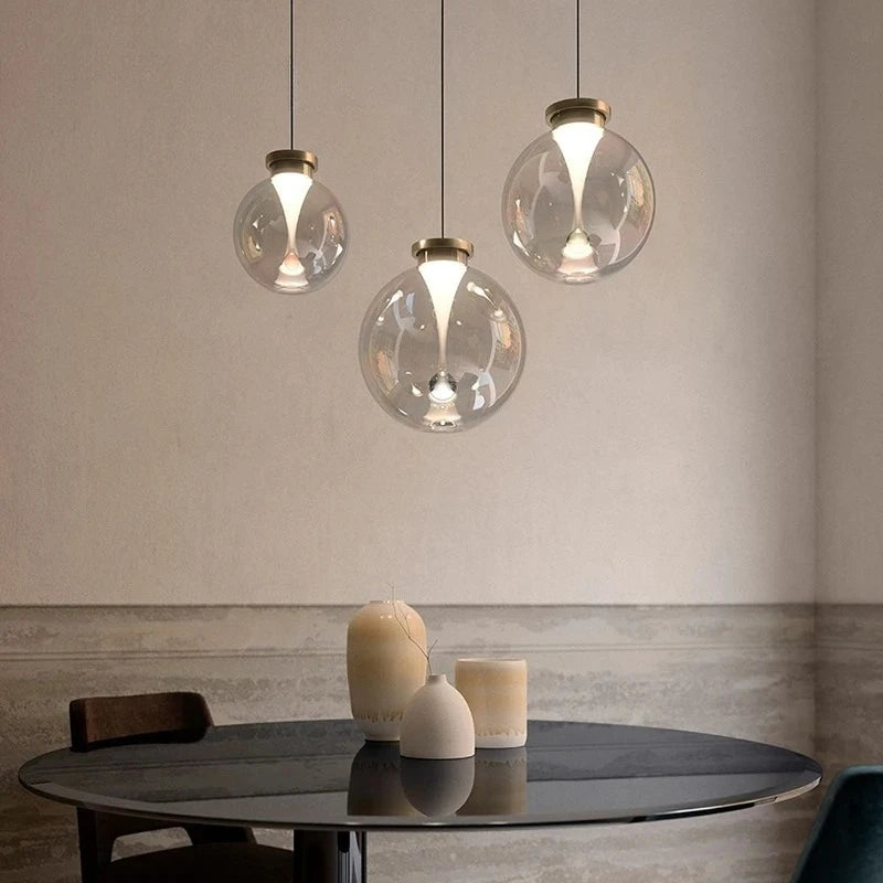 Nordic Glas Pendelleuchte
